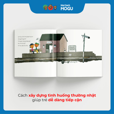 Truyện Ehon bé 3-4-5 tuổi - Trước tiên đợi chút nhé