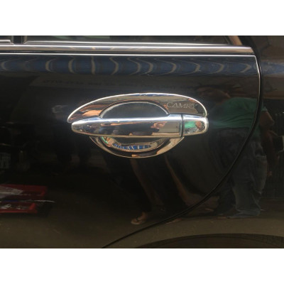 Ốp Hõm Cửa Dành Cho Xe Camry 2009 đến 2020 Mạ Crom Cao Cấp