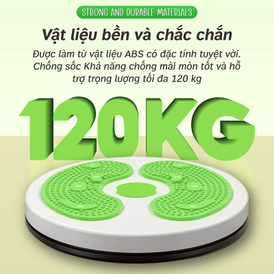 3001N/R Đĩa Xoay eo,Dụng Cụ Tập Thể Dục Xoay Eo Hỗ Trợ Massage Chân Xoay 360 Độ