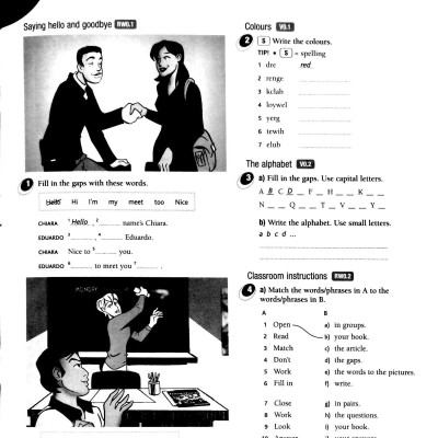 Face2Face Elementary WB with key Reprint Edition