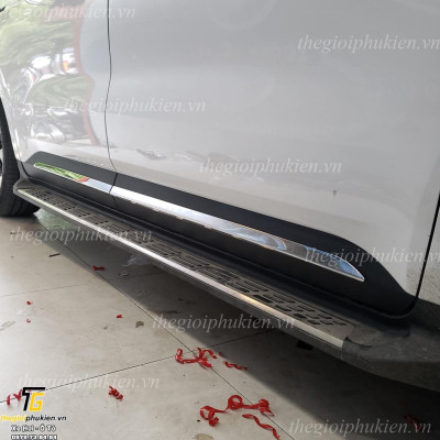 Bộ ốp sườn, nẹp sườn Kia Carnival inox cao cấp
