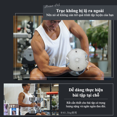 Lysin- 01 quả tạ 23.5kg/02 quả tạ 47kg điều chỉnh chuyện nghiệp (14 cấp độ) mỗi lần đổi 1.5kg tập tạ,tập gym tại nhà,tập luyện cơ bắp rèn luyện sức khỏe thể hình.