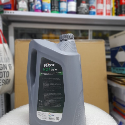 Nhớt Động Cơ Máy Dầu KIXX HD1 CI-4 E7 10W40 6L | Nhập khẩu Hàn Quốc 