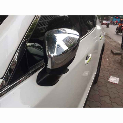Ốp Trang Trí Gương Chiếu Hậu Mạ Crom Cho Xe Mazda CX8