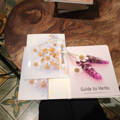 Sách - Guide to Herb With Journal by Jenny Linford - Sách tiếng Anh/ English Book - Sách về thảo Mộc - Medicine