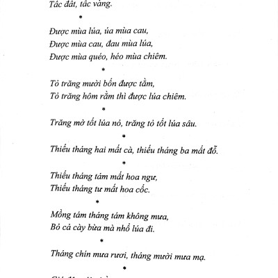 Tục Ngữ Ca Dao Việt Nam (Tái Bản 2022)