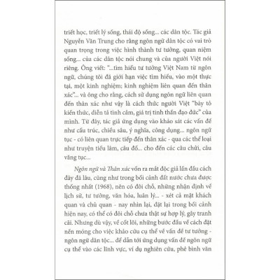 Ngôn Ngữ Và Thân Xác