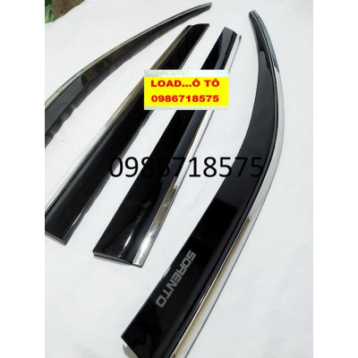 Vè Che Mưa Xe KIA Sorento 2021-2023 Mẫu Vè Có Viền Chỉ Inox Cao Cấp