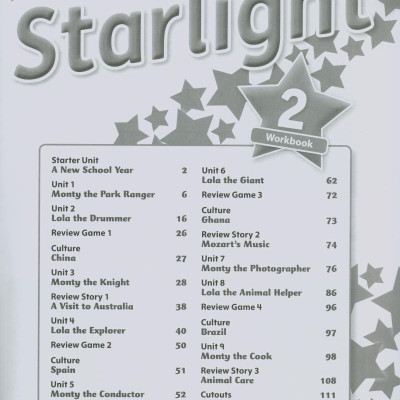 Starlight: Level 2: Workbook