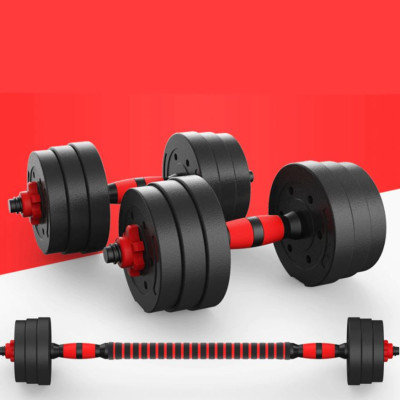 Tạ tay 2 in 1 kết hợp tạ đẩy (tạ đòn) loại 40KG