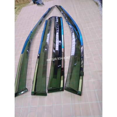 Vè che mưa mazda Cx5 2018-2022 chỉ mạ crom sáng bóng, chất liệu dày và bền, có vi deo rivew sản phẩm