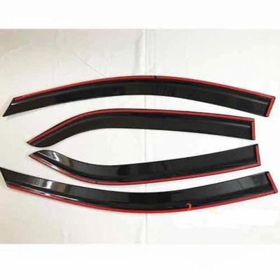 Vè Che Mưa Xe Morning 2015 - 2021 Cao cấp, Nhựa đen sáng bóng, che nắng, che mưa khi xuống kính