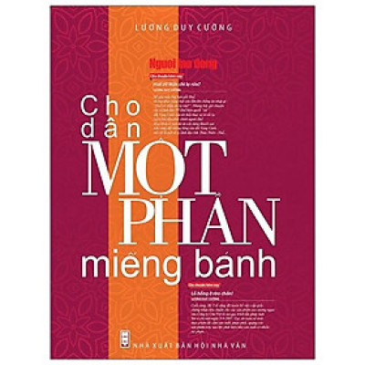 Cho Dân Một Phần Miếng Bánh