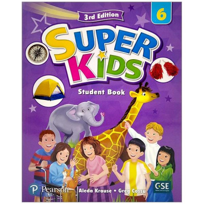 Sách ngoại văn: Superkids 3rd Student Book With Audio CDs And PEP Access Code Level 6