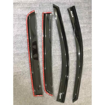 Bộ vè che mưa đen dành cho xe Toyota Rush 2019-2021 bản TO và DÀY