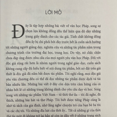 Nghiên cứu và thưởng thức văn học Pháp 