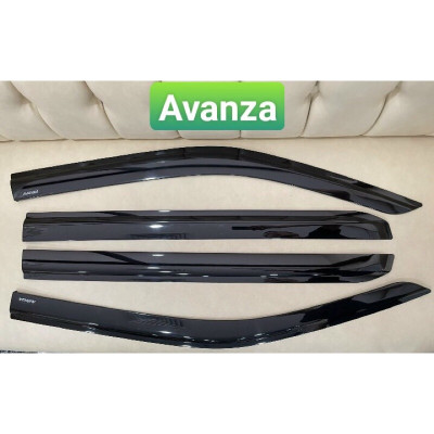 Vè che mưa xe Toyota Avanza 2022, 2023 Hàng nhựa đen dày cao cấp