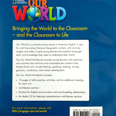Our World Ame 3 Workbook + Wbaudio Cd