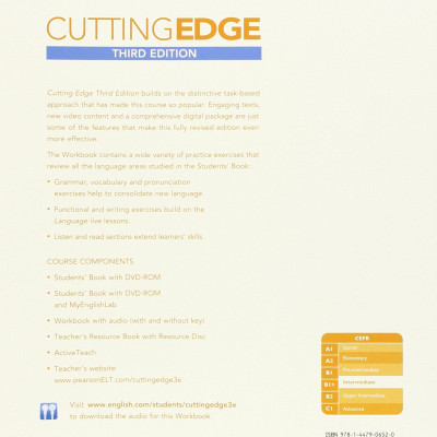 Cutting Edge Intermediate Workbook with Key 3Ed
