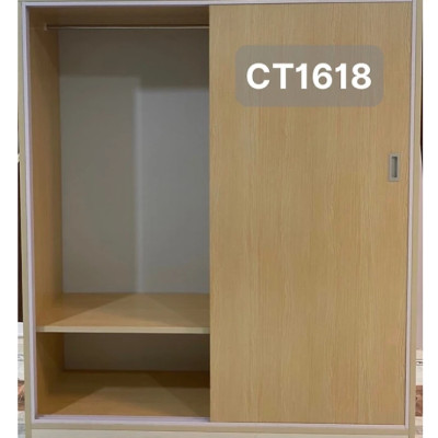 Tủ quần áo nhựa cánh lùa ngăn kéo trong ĐV Tundo 164 x 185 x 50 cm nhiều màu lựa chọn