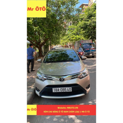 Rèm Che Nắng Xe Toyota Vios 2014-2018 Hàng Loại 1 MR Ô TÔ