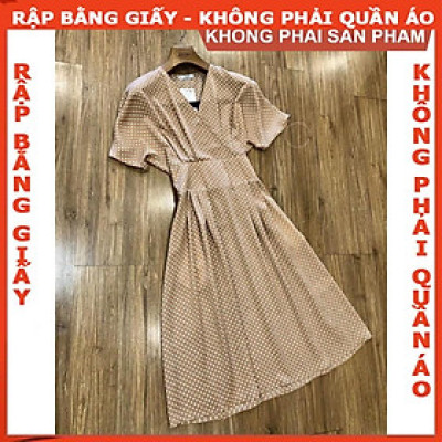 Rập giấy đầm tay liền 875 (BẢN VẼ)