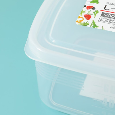 Combo 02 hộp nhựa cao cấp bảo quản thực phẩm 900ml & 1200ml - Hàng nội địa Nhật Bản (#Made in Japan)