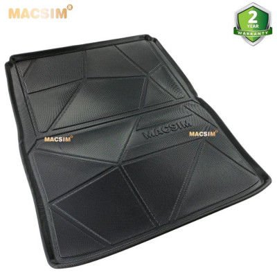 Thảm lót cốp Mercedes S Class 2022+ (qd) nhãn hiệu Macsim chất liệu tpv cao cấp màu đen