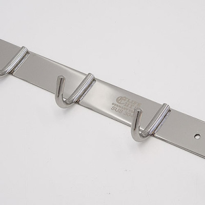Móc treo áo 5 chấu Inox SUS 304 Eurolife EL-M5 (Trắng bạc)