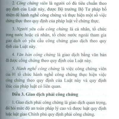 Luật Công Chứng Năm 2024 