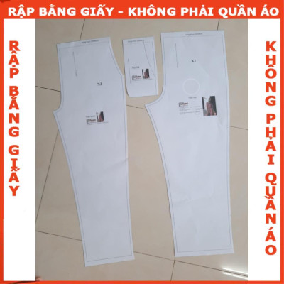 Rập đầm tay ngắn - Rập giấy mã 481 (BẢN VẼ)