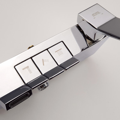 Cây sen nóng lạnh Đồng mạ Chrome Eurolife EL-SC911 (Trắng bạc)