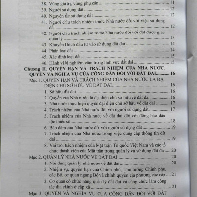 Sách Quy Định Chi Tiết Luật Đất Đai Về Tính, Thu, Nộp Tiền Sử Dụng Đất, Tiền Thuê Đất Và Quỹ Phát Triển Đất (V2516T)