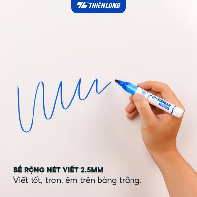 Combo 5/10/20 Bút lông bảng Thiên Long Flexoffice FO-WB02/KH - Whiteboard Marker
