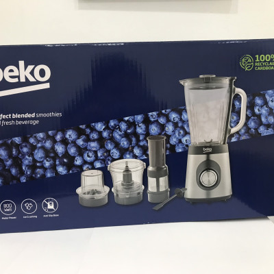 Máy xay sinh tố để bàn Beko TBN 30848 X (800 W, 1.5 L) - Hàng chính hãng