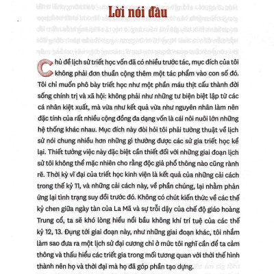 Lịch Sử Triết Học Phương Tây - Tập 1 - Triết Học Cổ Đại - Bìa Cứng