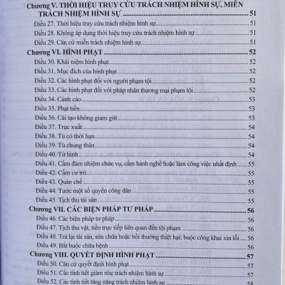 Bộ Luật Hình Sự Năm 2015 ( Sửa Đổi, Bổ Sung Năm 2017, 2025 )