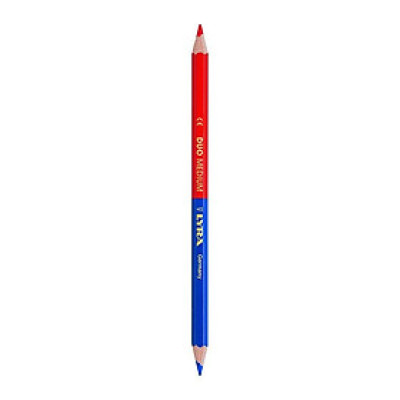 Bút chì nhập khẩu Đức LYRA Duo Medium 2640101 hai đầu xanh đỏ