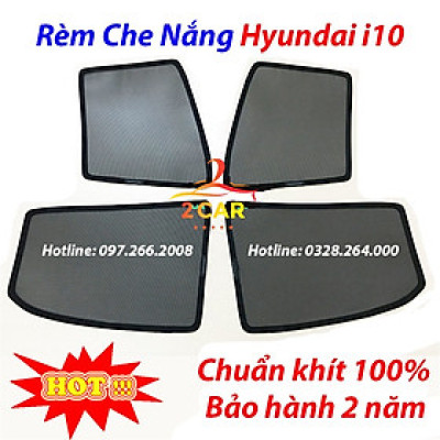 Rèm che nắng xe Hyundai i10 Hatchback 2014- 2021, 2022 có hút nam châm