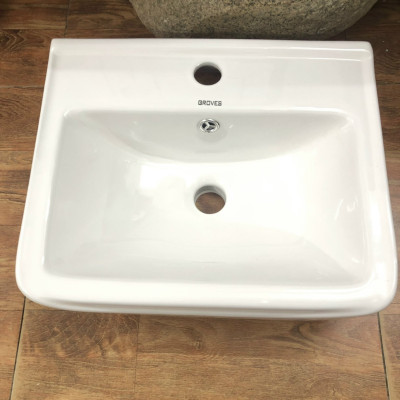Chậu Lavabo GRL -C08 treo tường chữ nhật