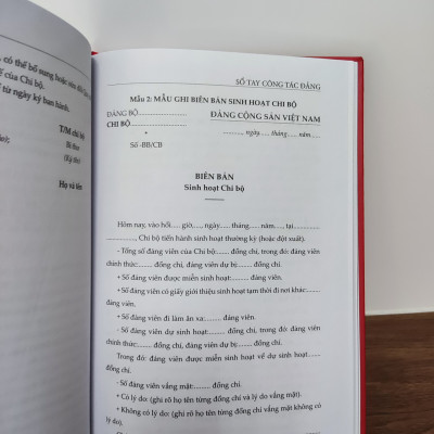 Sổ Tay Công Tác Đảng