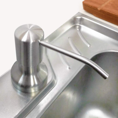 Vòi bơm hút nước rửa chén vòi Inox 304 có bình Hobby home decor NRC1