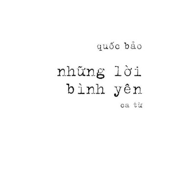Những Lời Bình Yên