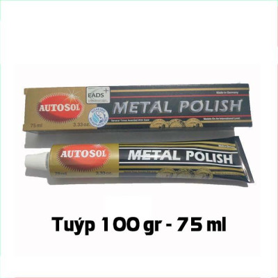 FREESHIP  Tuýp Kem đánh bóng kim loại AUTOSOL METAL POLISH 50ml, 75ml - 100g - đánh bóng kim loại, sơn inox, nhôm