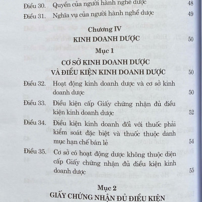 Luật Dược ( Sửa đổi, bổ sung năm 2024 )