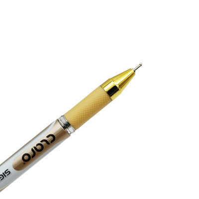 Bút Bi Claro Sigma Plus Gold 0.7 mm - Mực Xanh