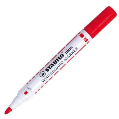 Bút viết bảng STABILO WM641-RD-Plan, 2.5~3.0mm, đỏ