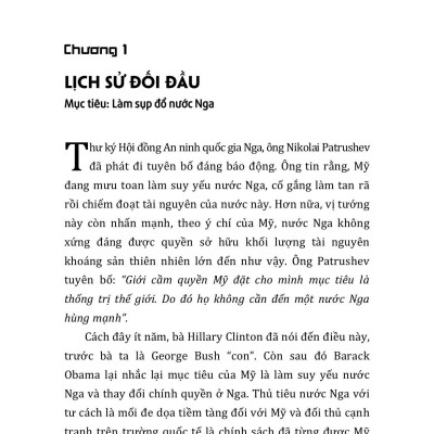 Đối Đầu Nga-Mỹ - "Cuộc Chiến Tranh Lạnh Mới"?