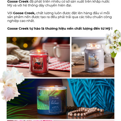 Nến hũ Goose Creek (680g) - Staying Home