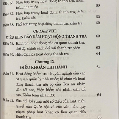 Luật Thanh Tra Năm 2025